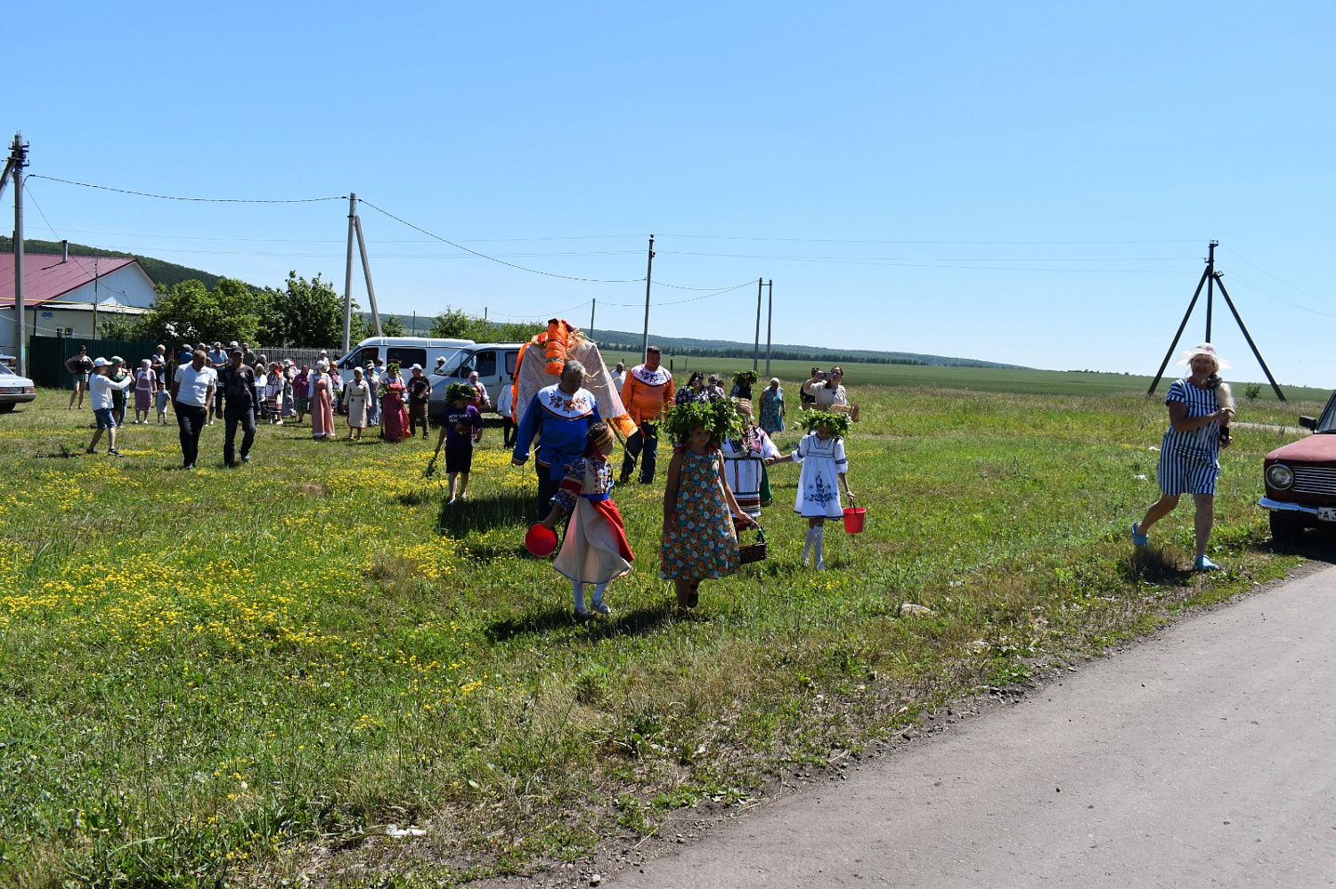 Фольклорный праздник «Тундонь ильтямо» в Новой Пырме